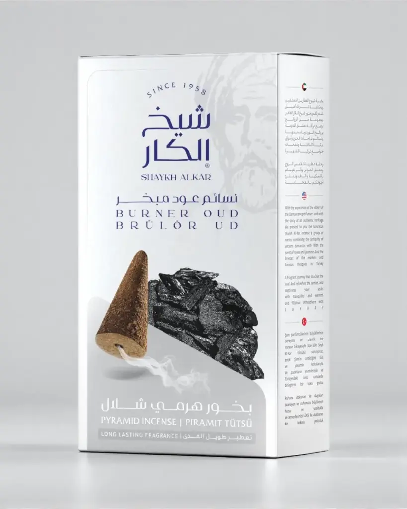 بخور هرمي شلال بنسائم العود المبخر