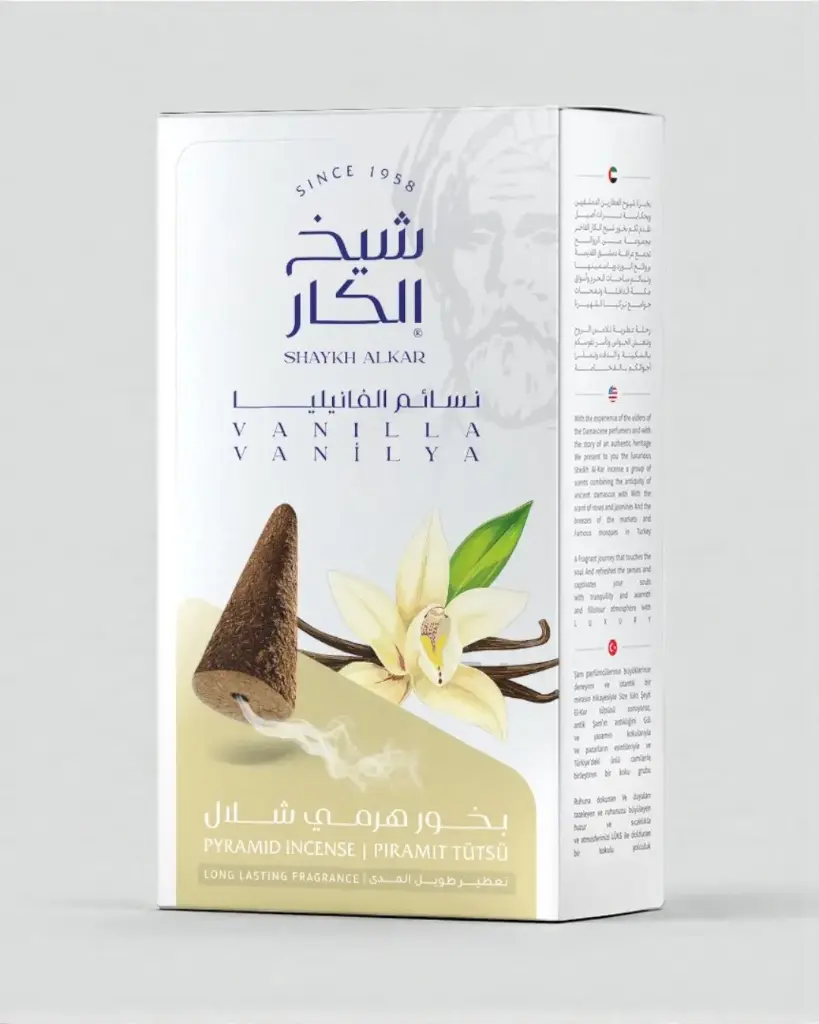 بخور هرمي شلال بنسائم الفانيليا